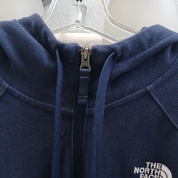 The North Face Dark Blue Full-Zip Hoodie - Picture 2 of 7